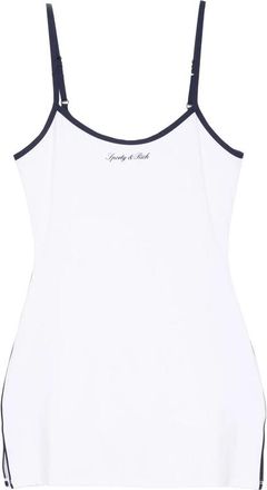 Sporty & Rich Logo-print Mini Dress