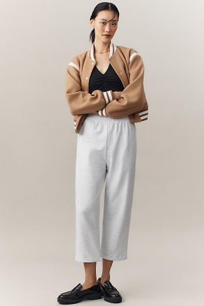 Grey Lab Soft Crop Pull-On Pants