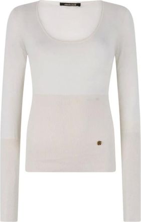 Roberto Cavalli Mujer, Jerseys, Beige, Talla: XS