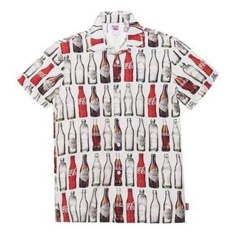 Kith x Coca-Cola Bottles Camp Collar Shirt White KH3539-101