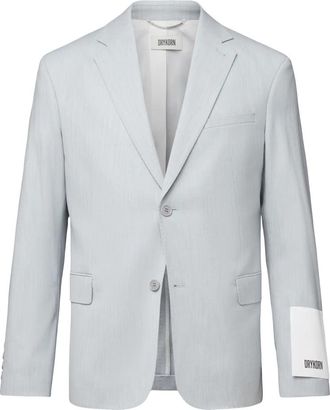 Drykorn Yames Blazer - Heren - Blazers - Groen - S - Linnen - Jassen