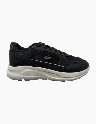 Lacoste Mens Lacoste Mens Black Run Set 225 Trainers - Size: 10