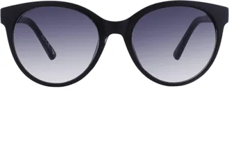 Nine West Smoke Oval Ladies Sunglasses 10270470.KHLBLKSMK