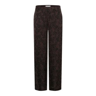 Part Two DelalPW Pants - Dames - Broeken - Bruin - Maat: XL Viscose