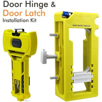 OEM Kit De Instalaci&oacute;n Para Bisagras Y Pernos Con Plantilla Integrada - Para Marcado De Precisi&oacute;n Y Ranuras (gris)