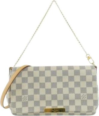 Louis Vuitton Pre-owned Favorite MM Schoudertas - Dames - Vintage Schoudertas - Wit - ONE Size - Vintage