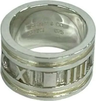 Tiffany & Co. Silver Silver 925 Band Ring (Pre-Owned)