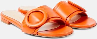 Gianvito Rossi Leather mules