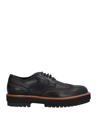 ローファー・オックスフォード TODS Men Laced up Shoes XXM61K0AI40LYGB999 NERO BLACK Man BLACK Lace-ups in Leather XXM61K0F370SOO5MCB999 | Tods
