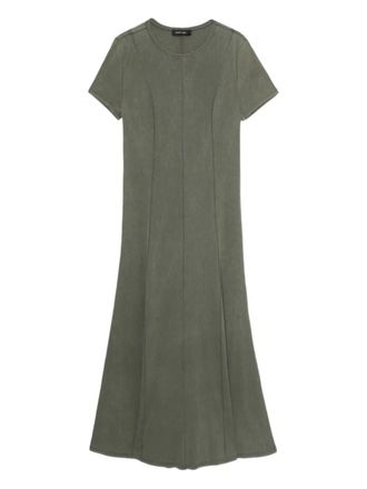 Tout à Coup flared midi dress - women - Cotton/Polyester - S - Green