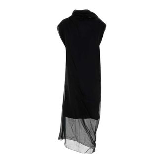 Carven Dr258 Jurk - Dames - Jurken - Zwart - Maat: XS Katoen