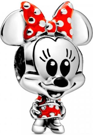 Pandora Disney Minnie Mouse Dotted Dress & Bow Charm
