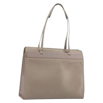 Louis Vuitton Pre-owned Vintage Epi Leather Tote - Dames - Pre-owned - Beige - Maat: ONE Size Leer