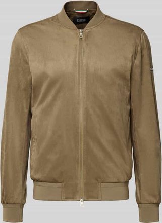 Cinque Regular Fit Jacke in Leder-Optik Modell Rapid in Terra, Gr&ouml;&szlig;e XXL