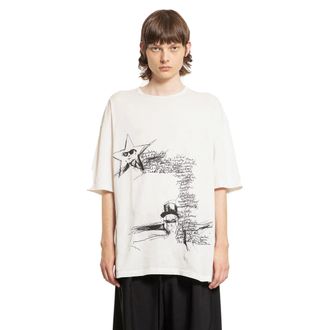 Ann Demeulemeester Dieter Sketchbook High-Comfort T-Shirt