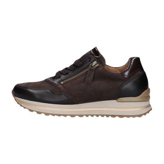 Gabor Dames Sneakers 528 - Dames - Schoenen - Bruin - Maat: 43 EU