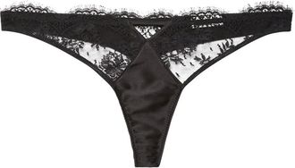 Fleur du Mal Slip Frankie - Nero