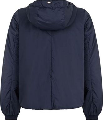 Herno Womens Blue Polyamide Full-Length Jacket Clothing
