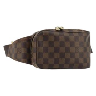 Louis Vuitton Pre-owned Belt Bags, unisex, Brown, Size: ONE SIZE Pre-owned Geronimos Waist Bag