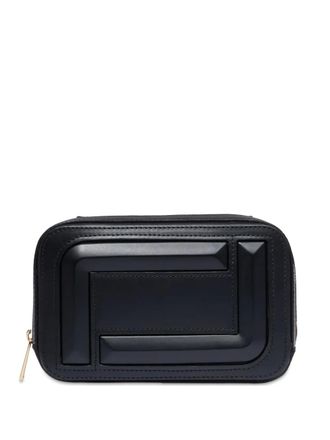 Lancel Angele Cuir crossbody bag - Black