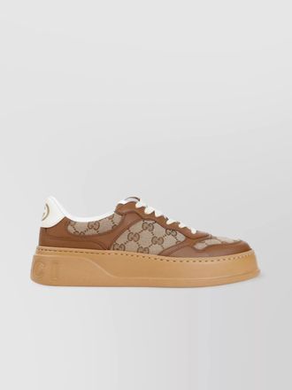 Gucci leather chunky low-top sneakers