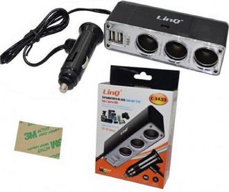 Trade Shop Trade Shop - Additional 3in1 Presentes Para Car + 2 Ports Usb 15w C-3a33