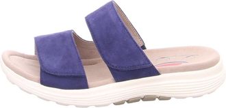Gabor Slider met twee banden - Dames - Schoenen - Blauw - Maat: 36 1/2 EU Synthetisch