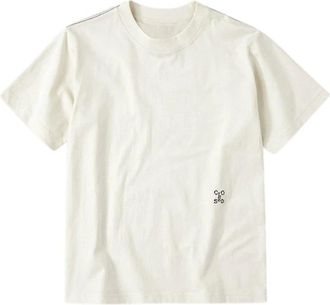 Closed Tops, Dames, Beige, M, Katoen, Basic T-shirt