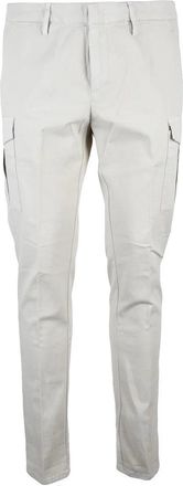 Dondup Eddy Cargo Trousers - White