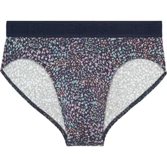 HOM Vineyard Mini Briefs in Navy Print at Nordstrom, Size Xx-Large