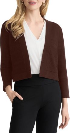 Jones New York Kissing Frog Shrug in Fudge at Nordstrom, Size X-Small