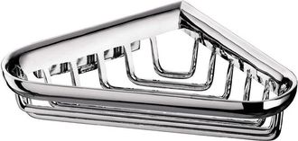 Emco Emco - System2 Jabonera Esquinera, Extra&iacute;ble, Fijaci&oacute;n Mural