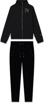 Freddy Tuta donna in French Terry Modal con zip e collo alto