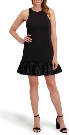 Shelli Segal Coco Fit & Flare Dress in Black Onyx at Nordstrom Rack, Size 16