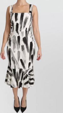 Dolce & Gabbana printed midi dress