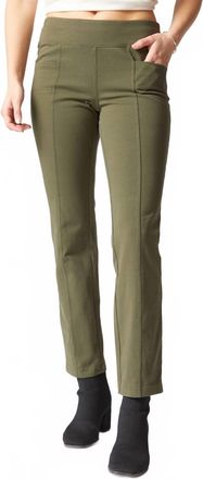 Habitat Stonewash Cotton Seamed Pocket Pant In Forest