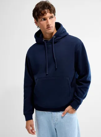 Le 31 Mens Brushed-underside hoodie