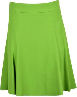 Dolce & Gabbana Rok met wijde rok - Dames - Korte rokken - Groen - L - Rokken