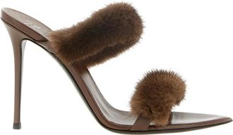 Giuseppe Zanotti Intriigo Mule - Shoes - Mujer - Marr&oacute;n - 42 EU