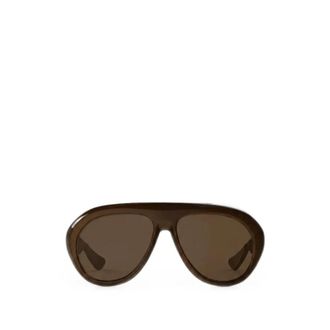Rotate Rotate Birger Christensen, Accessoires, Dames, Bruin, ONE Size, Pilot Aviator Frame