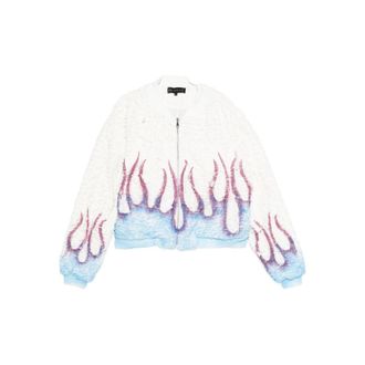 Who Decides War by Ev Bravado Outerwears Bianco, Blu-Uomo