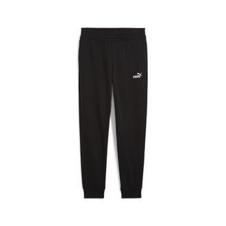Puma Womens Essentials Small No. 1 Logo Sweatpants Black Size XS