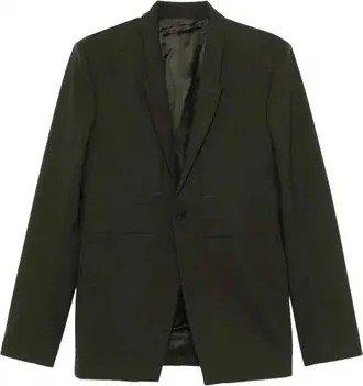 Rick Owens Mens Fogpocket Soft Blazer In Forest