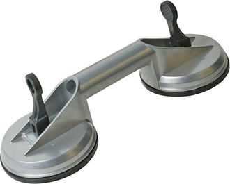 Silverline Ventosa in alluminio 100 kg, doppia