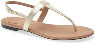 BOSS Cristas Slingback Sandal in Gold at Nordstrom, Size 11