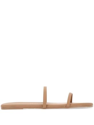 Tkees Gemma leather slippers - Neutrals