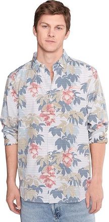 Tommy Bahama Falling Gardens Mens Clothing Coral Haze : 2XL, Cotton/Silk
