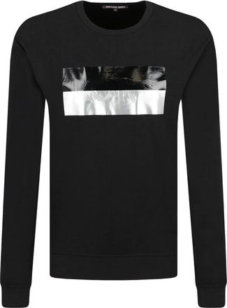 Michael Kors Sweatshirt - Heren - Sweatshirts - Zwart - XL - Katoen - Hoodies & sweatvesten