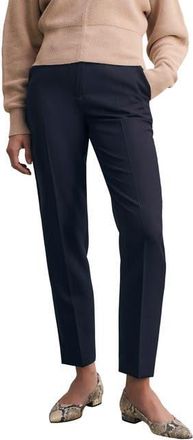 The Fold Tavira Wool Pants in Navy at Nordstrom, Size 10