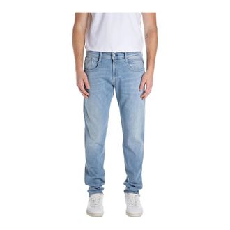 Replay Heren, Jeans, Blauw, Maat: W30 L34 Katoen